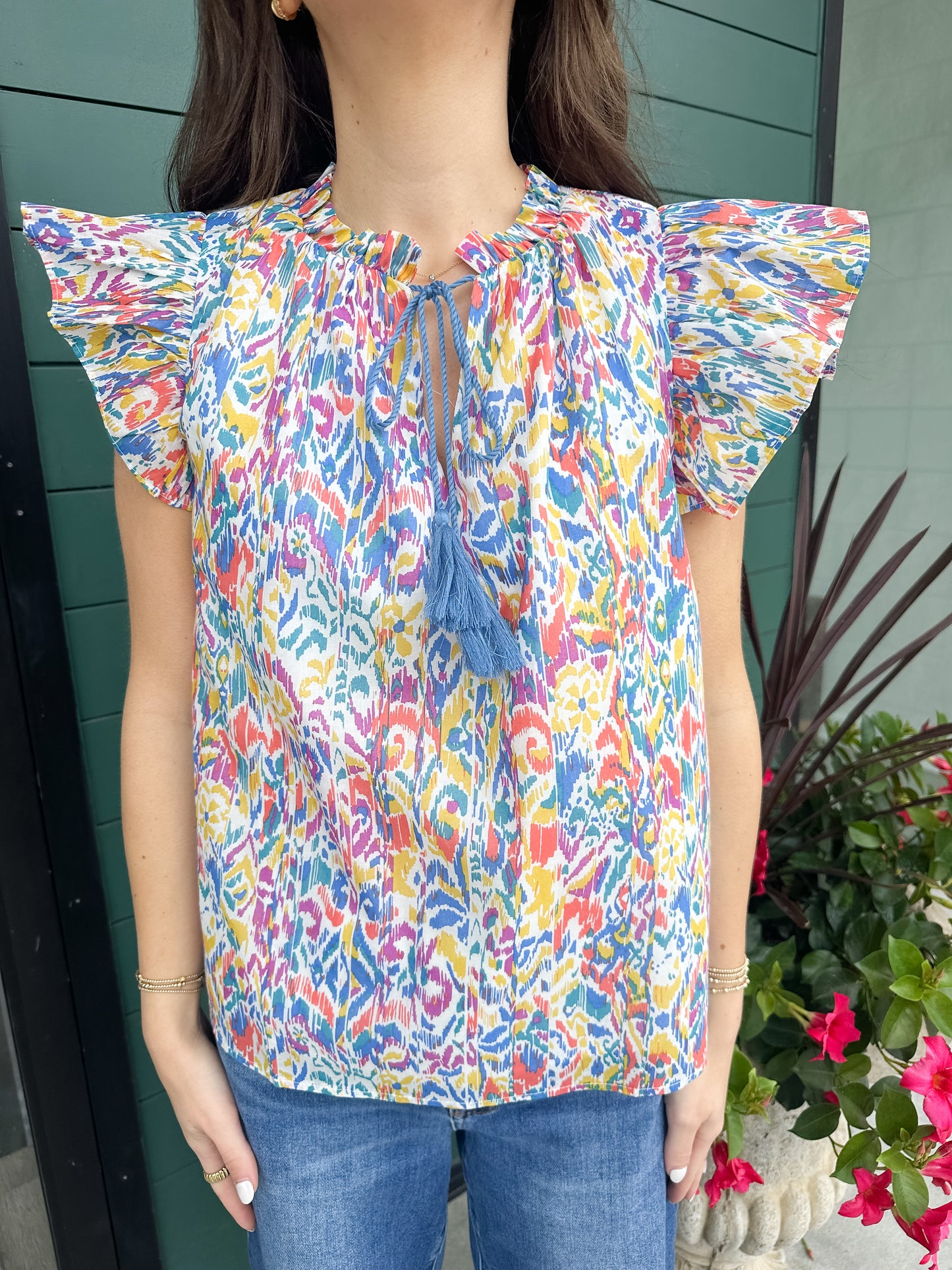 Malva Ruffle Top