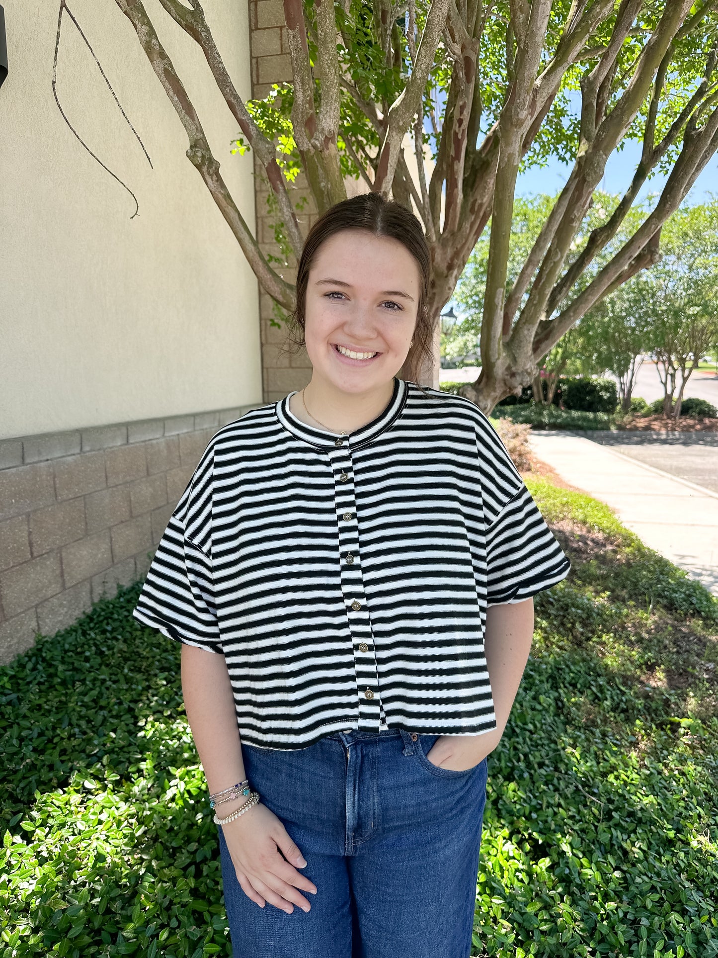 Harbor Stripe Top