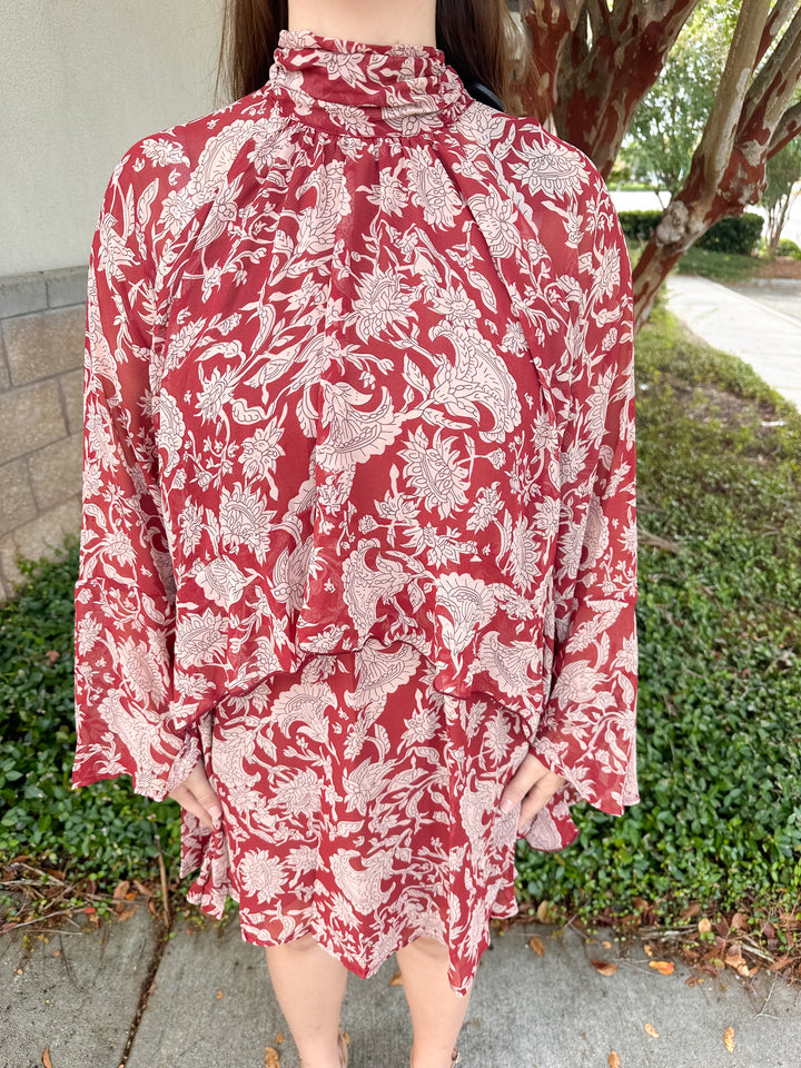 Burgundy Bliss Dress