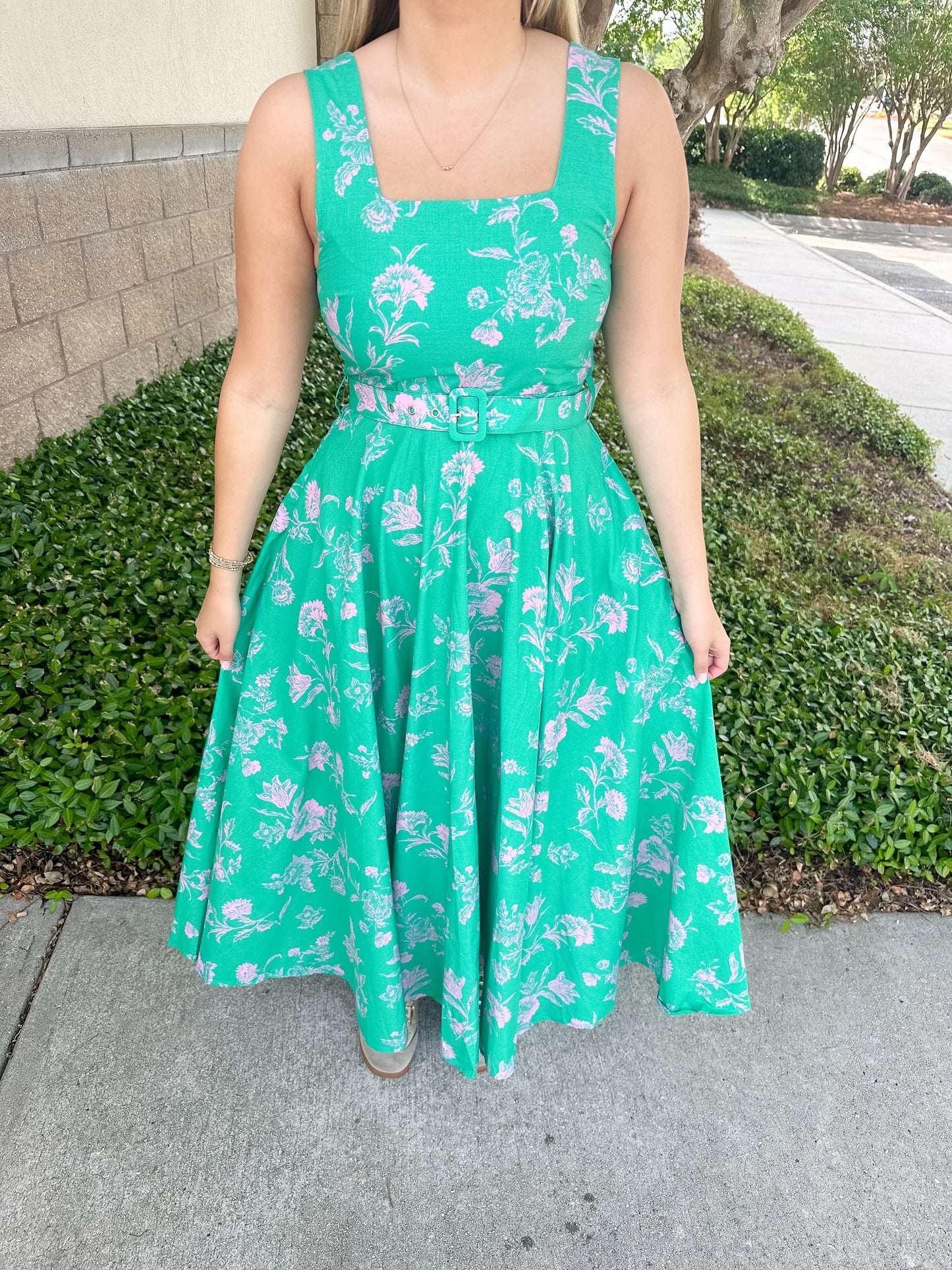 Ally Belt Dress