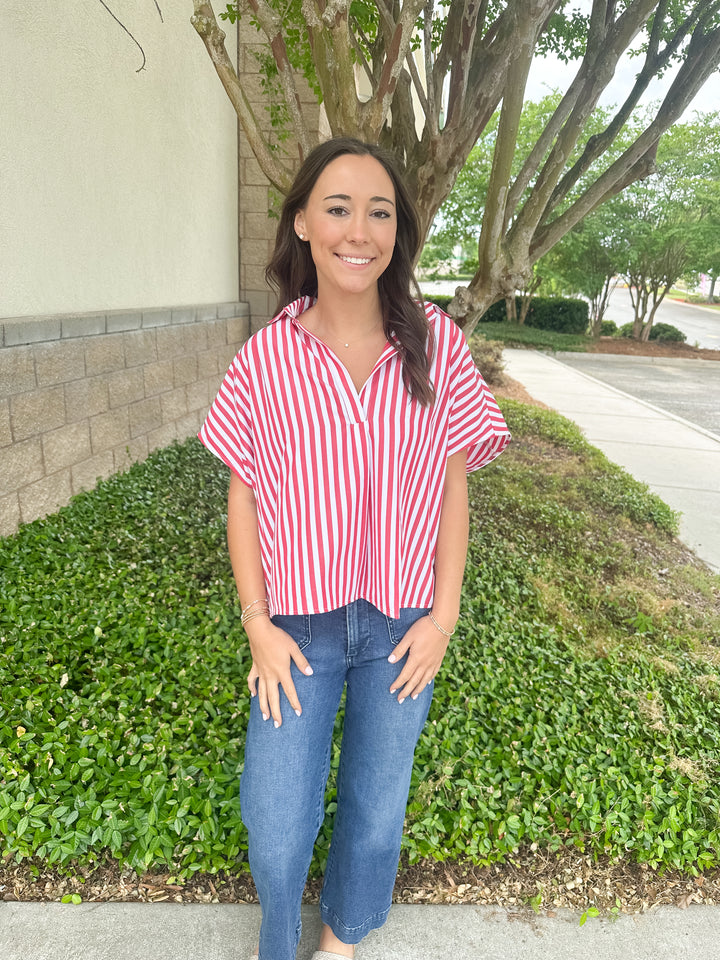 Harriet Stripe Top