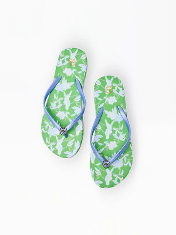 MS Flip Flops - Tiki Tropics Green
