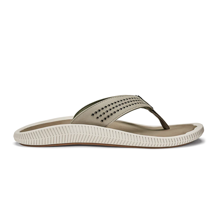 OluKai Men’s Ulele Water-Ready Beach Sandal - Clay|Mustang