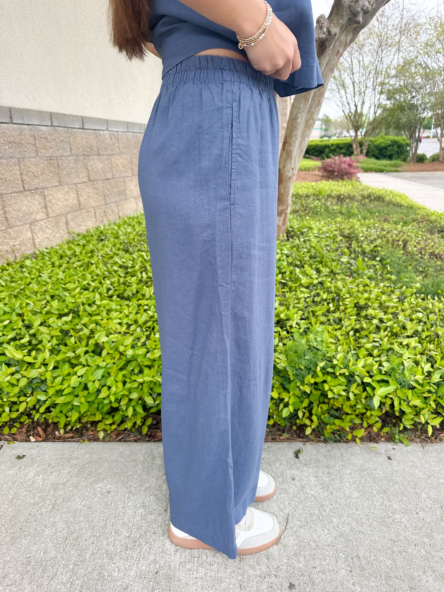 Scout Linen Pant - Vintage Indigo