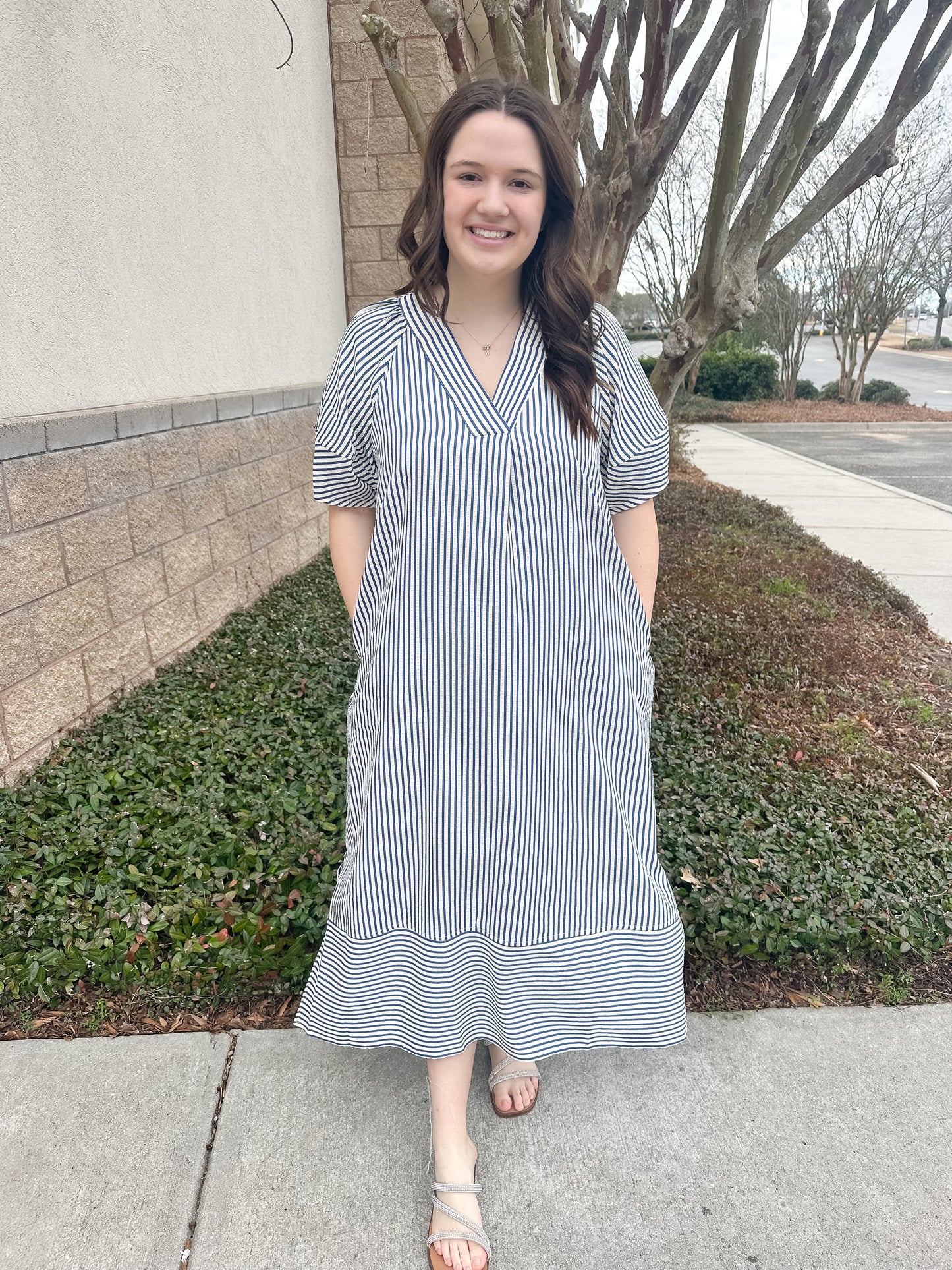 Rein Maxi Dress - Blue