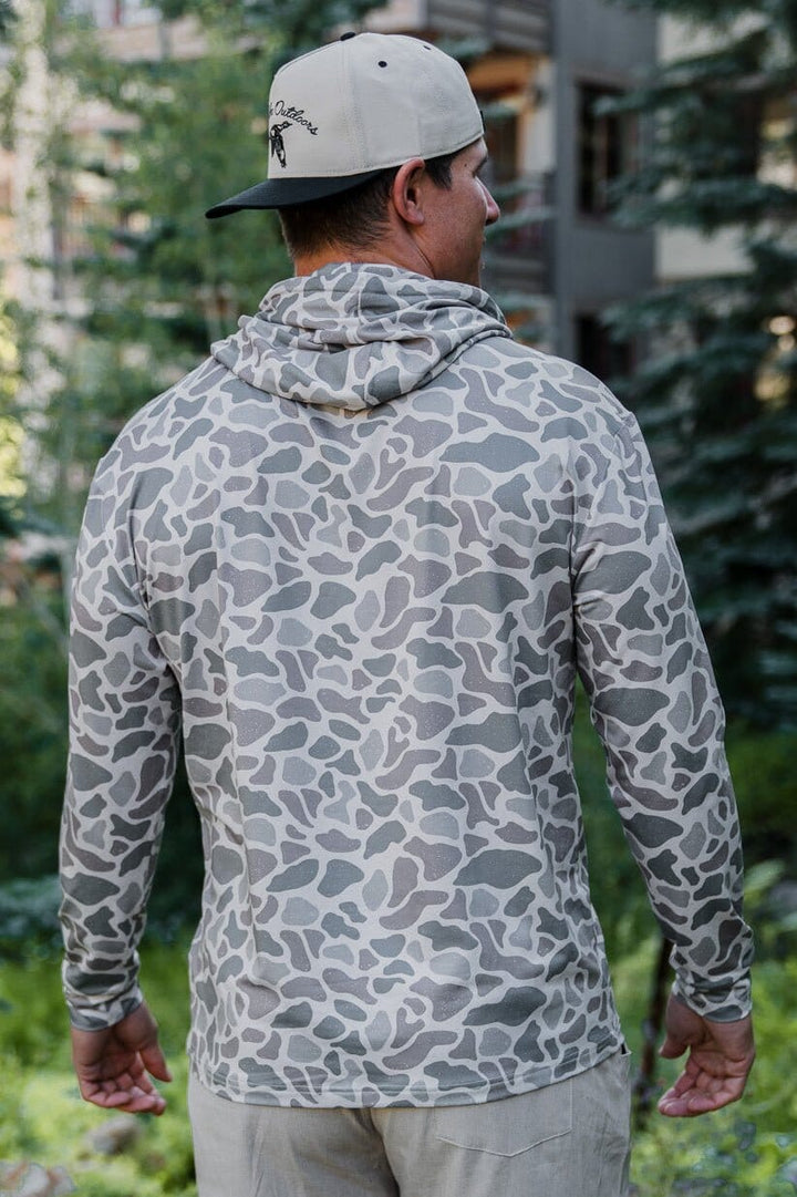 Men’s Burlebo Performance Hoodie - Classic Deer Camo