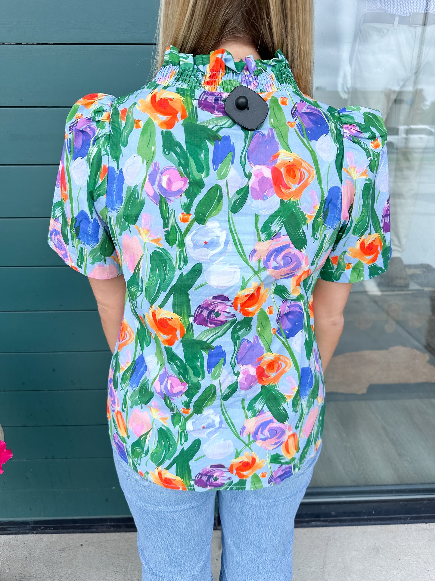 Thatcher Top - Blue