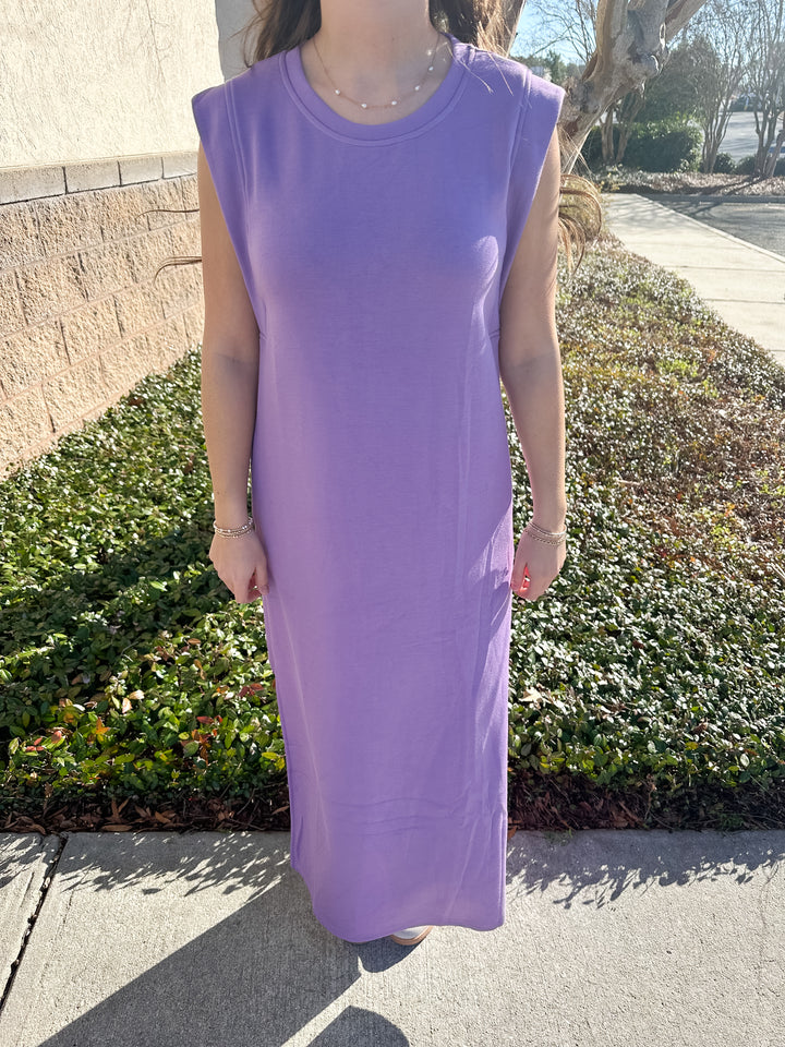 Brenda Basic Maxi - Lavender