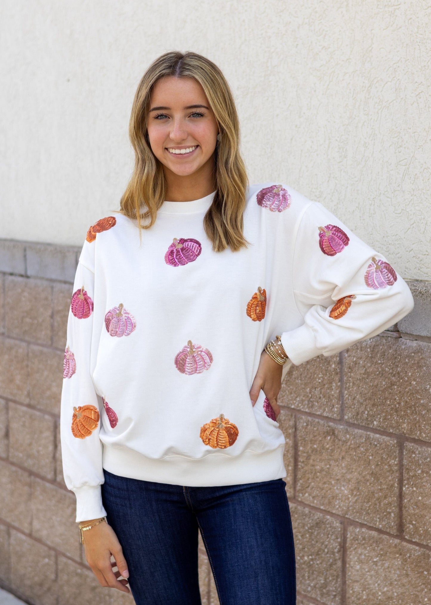 Sarah Sweatshirt Pumpkins