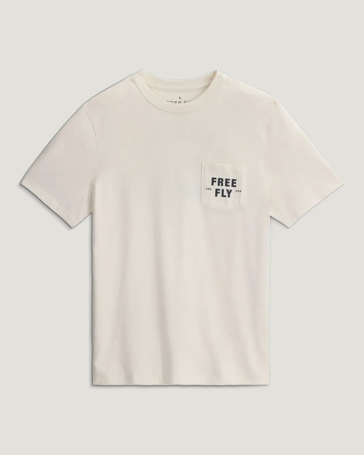 Free Fly Men’s Gear & Goods Pocket S/S T-Shirt - Heather Birch