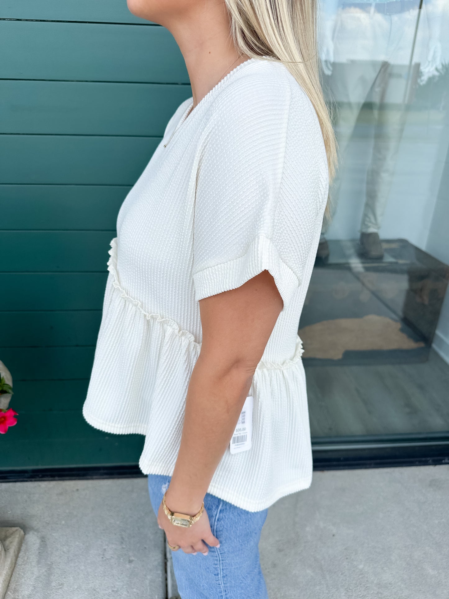 Tessa Top - Cream