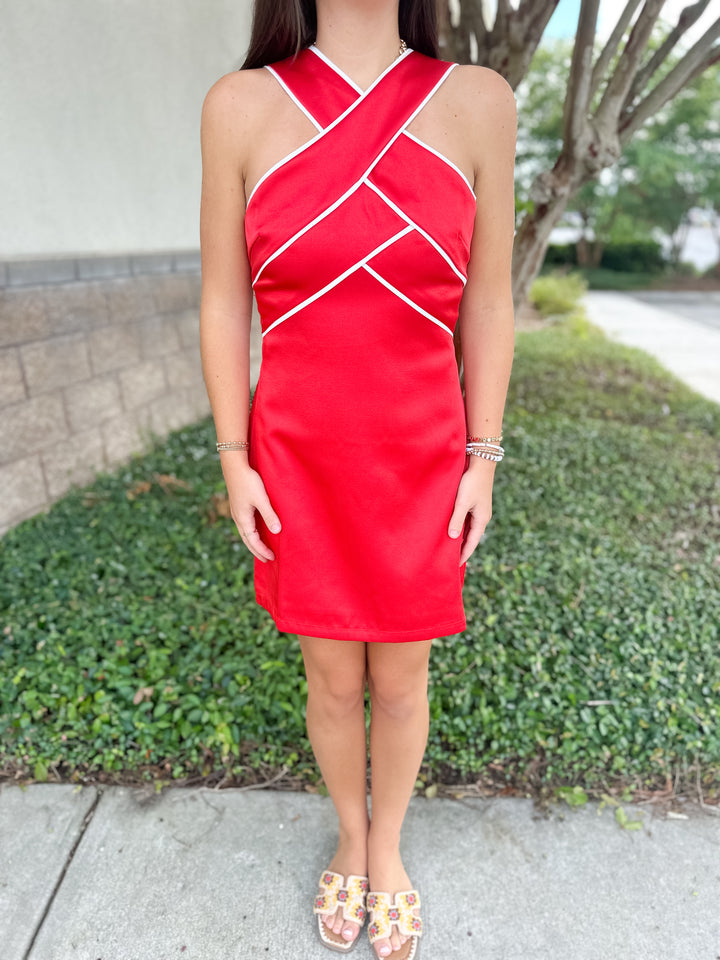 Henley Halter Dress