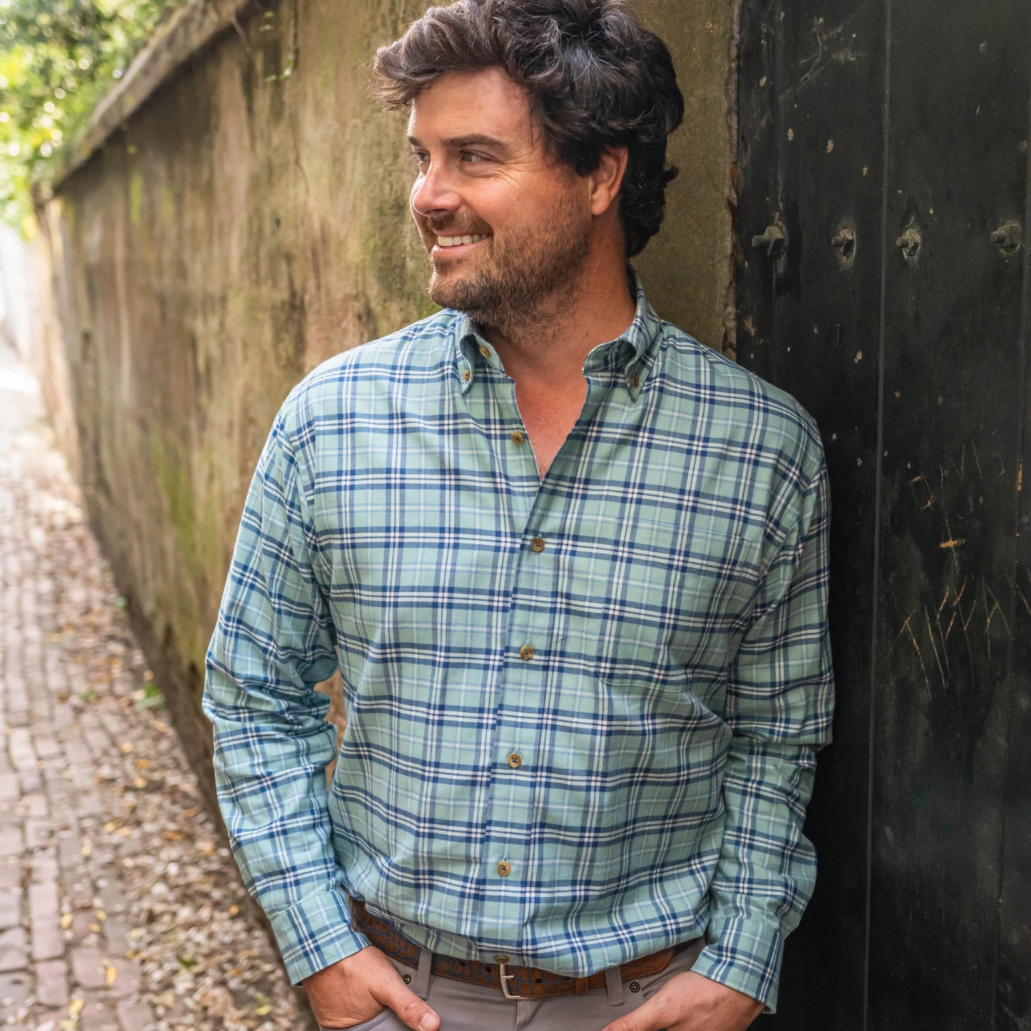 Onward Reserve Bay Featherweight Flannel - Surf