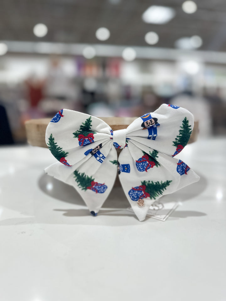 MS Fabric Magnetic Bow - Merry Marchers