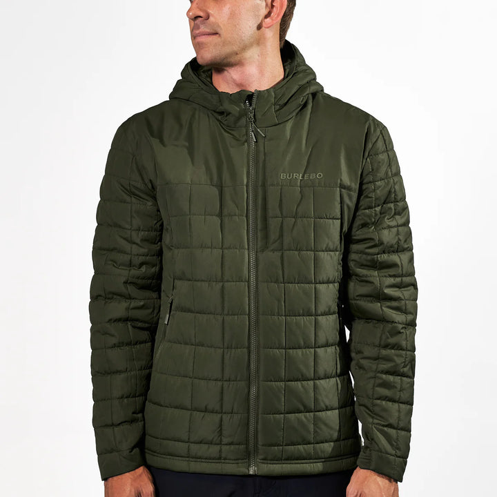 Burlebo Men’s Puffer Jacket - Mallard Green