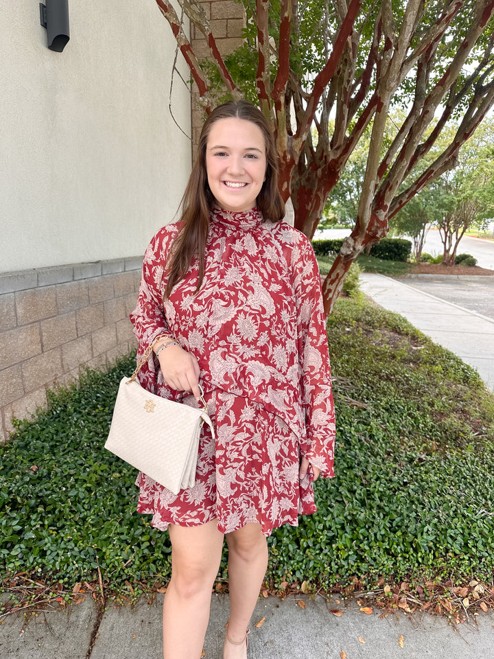 Burgundy Bliss Dress