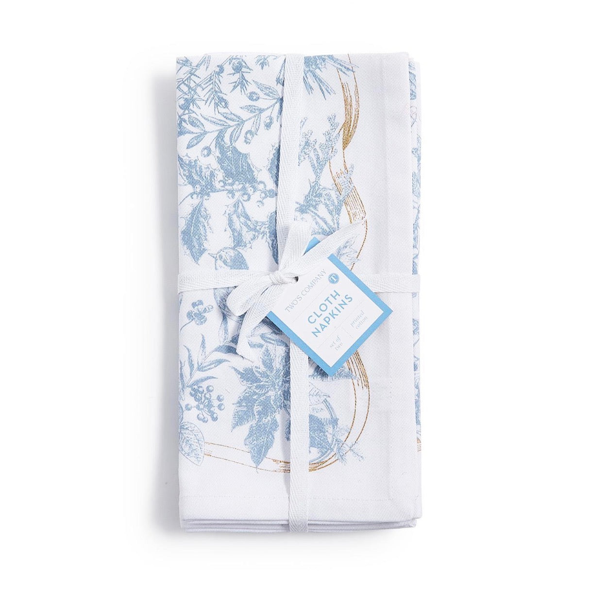 Two’s Company Cloth Napkin Set - Gilded Cottage