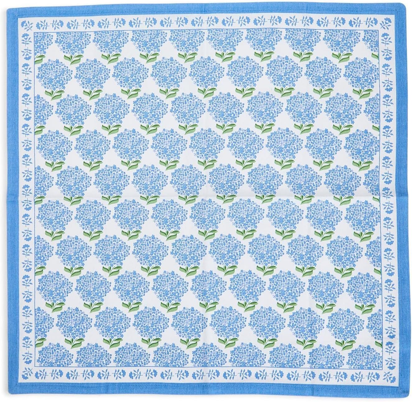 Two’s Company Cloth Napkin Set - Hydrangea