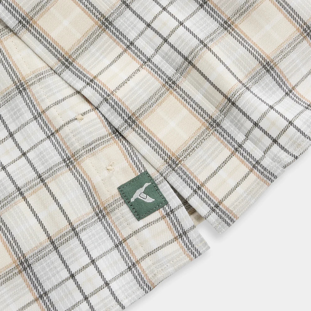 Genteal S26 Thornhill Performance Flannel - Tan