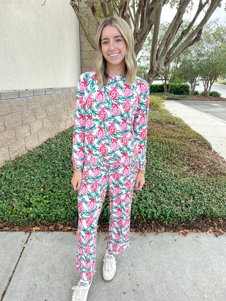 MS Annie PJ Pant Set - Sleigh All Day