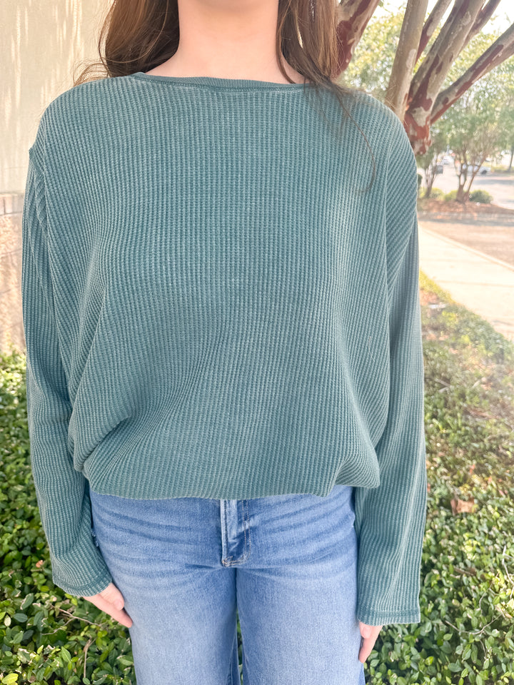 Carol Waffle Long Sleeve