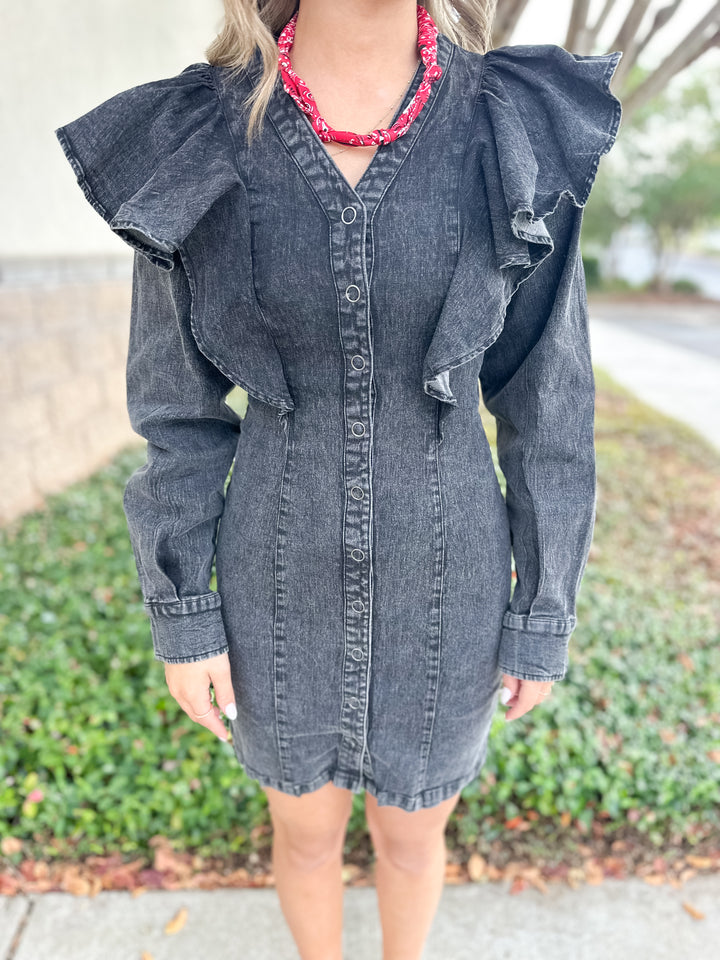 Tonya Denim Dress
