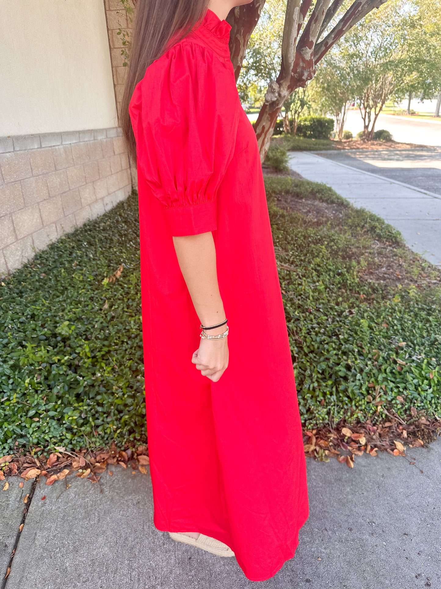 Chloe Ruffle Maxi