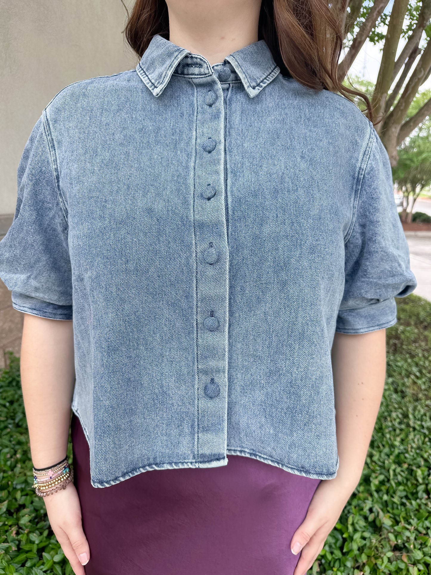 Marin Denim Top