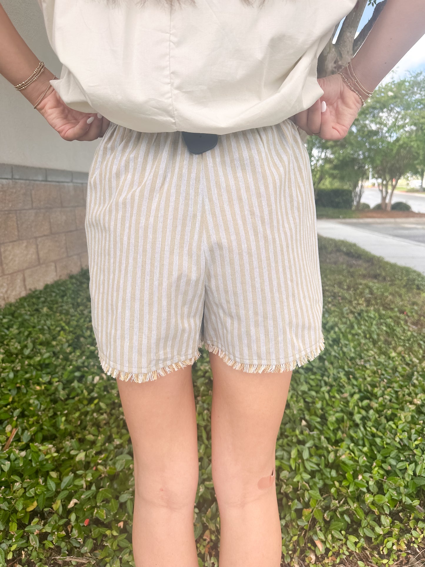 Vintage Stripe Shorts