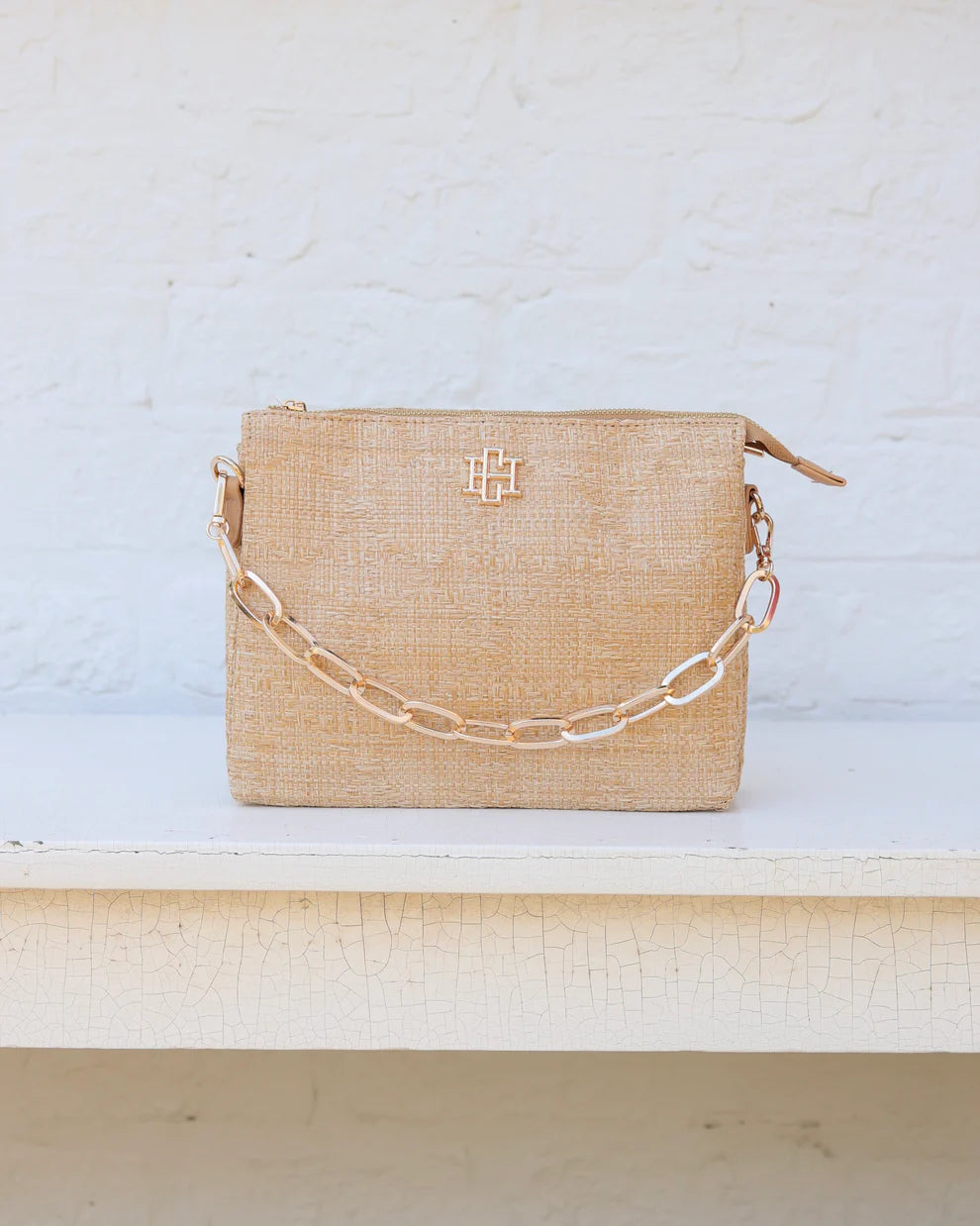 CH Ariana Crossbody - Natural Lattice