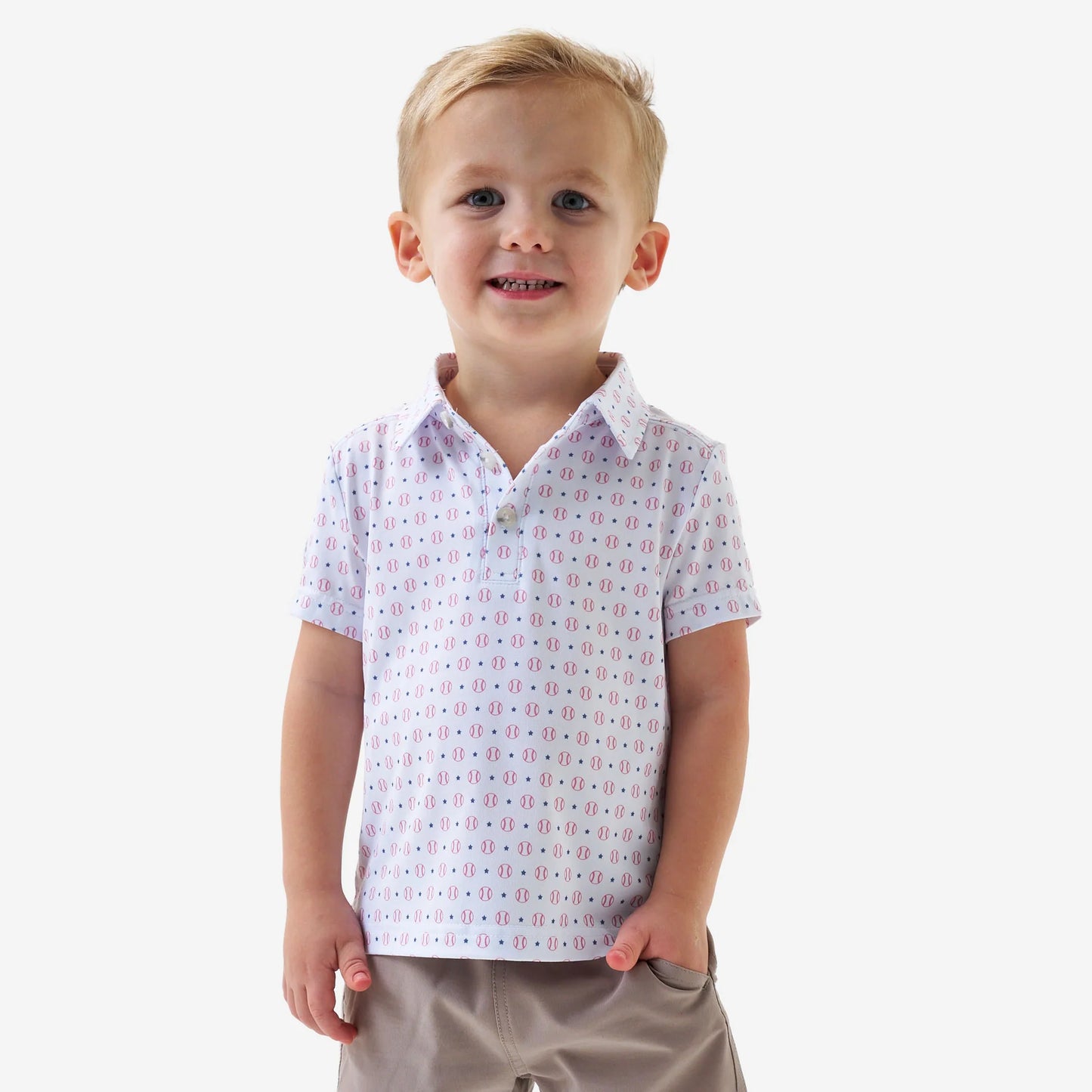 Burlebo Youth Performance Polo - Baseball