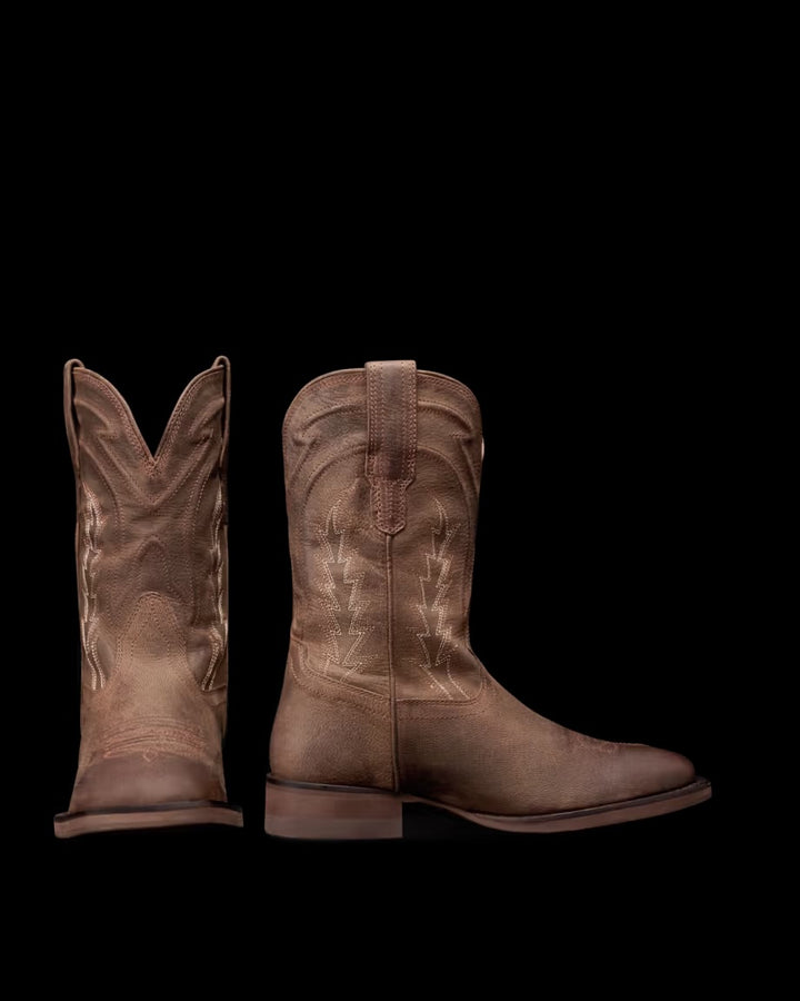 Tecovas Kid The Doc Cowboy Boot - Cafe Goat