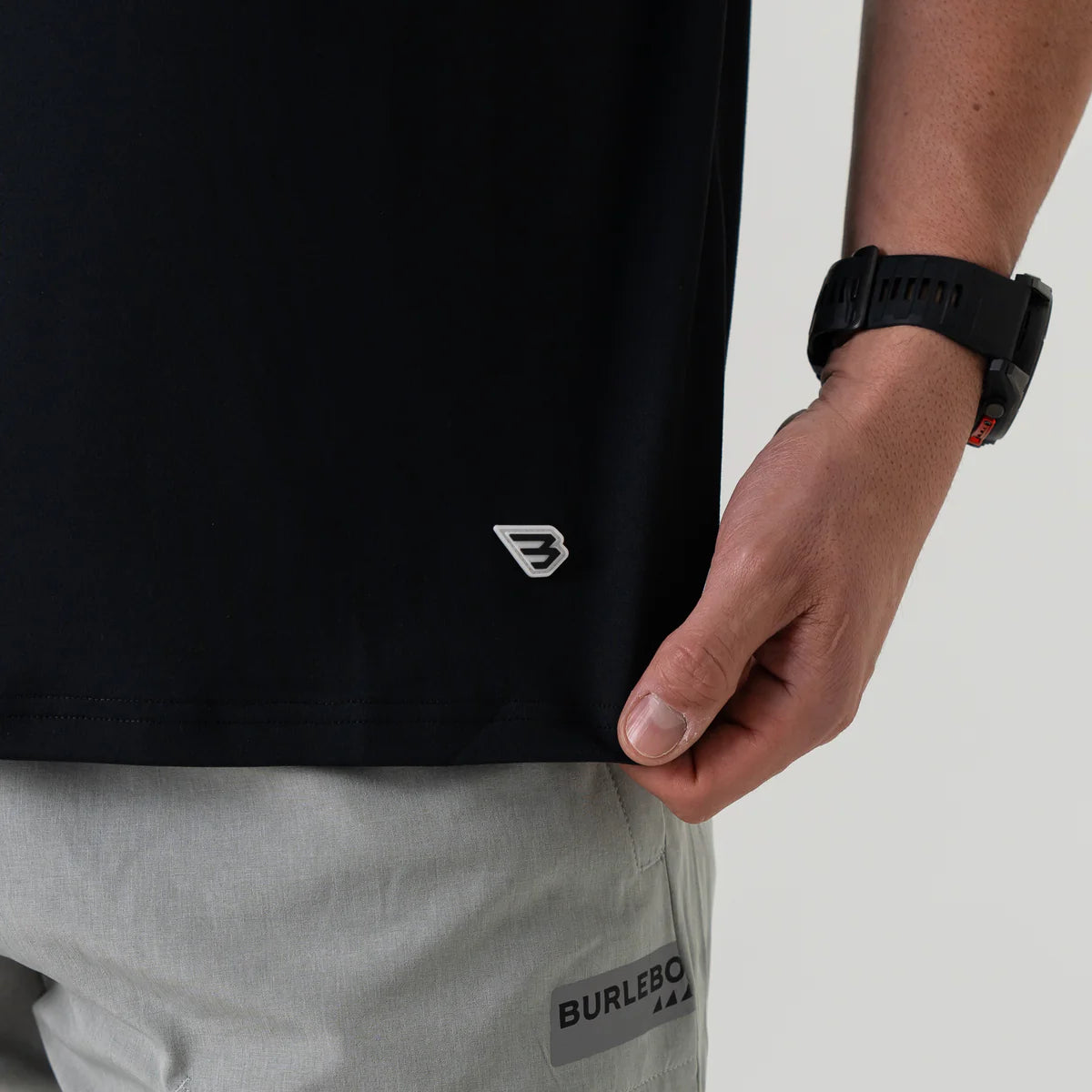 Burlebo Men’s Go To Tee - Midnight Black