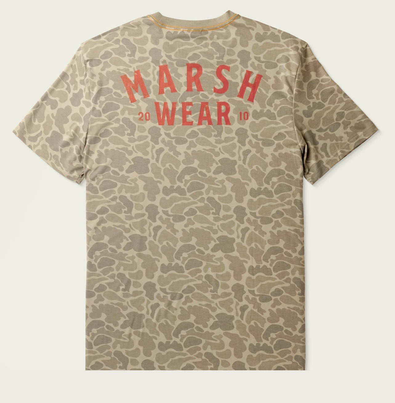 Marsh Wear Men’s Stackhouse Hagood S/S T-Shirt - Khaki Mallard Camo