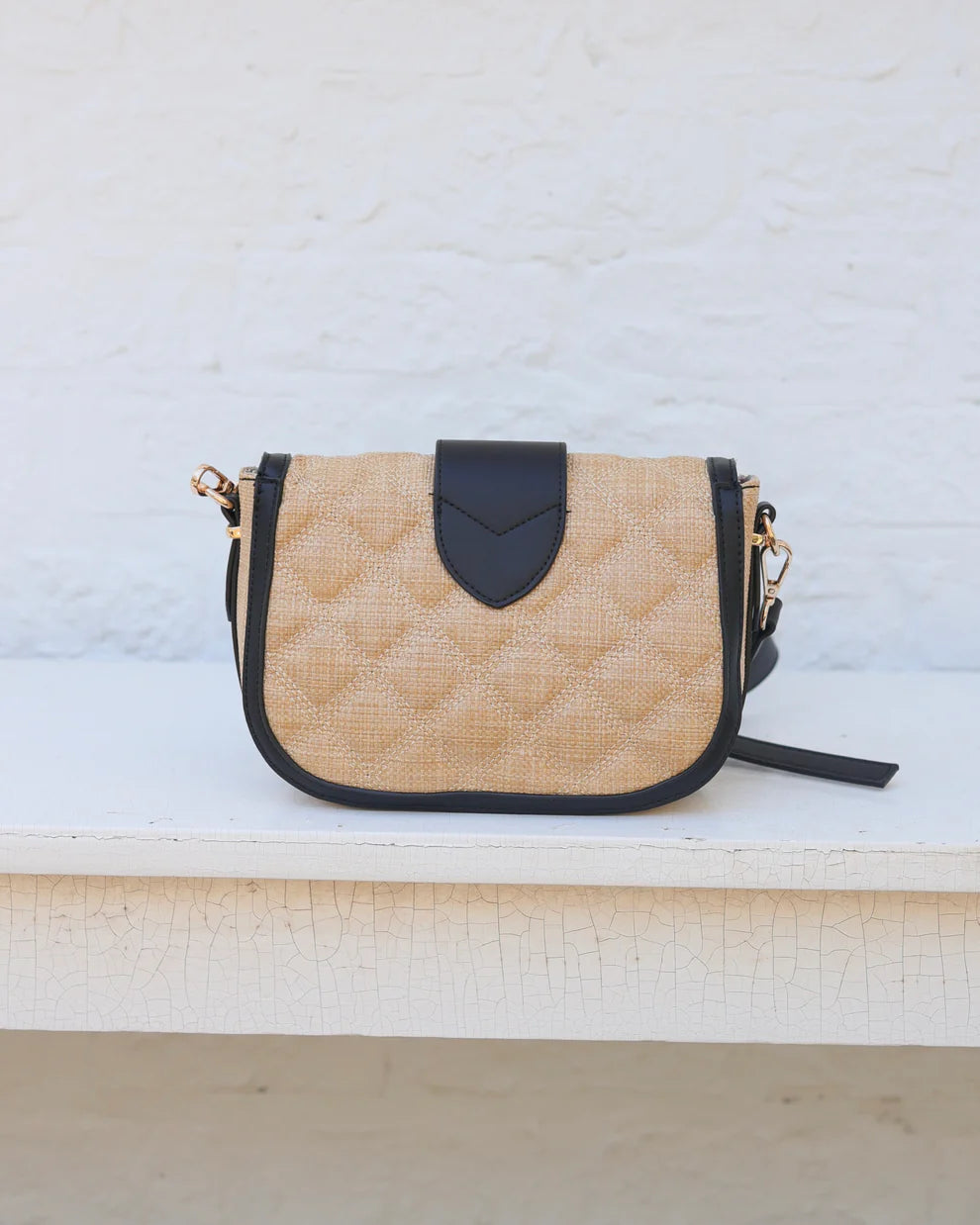 CH Griffin Crossbody Bag - Natural Black DQ