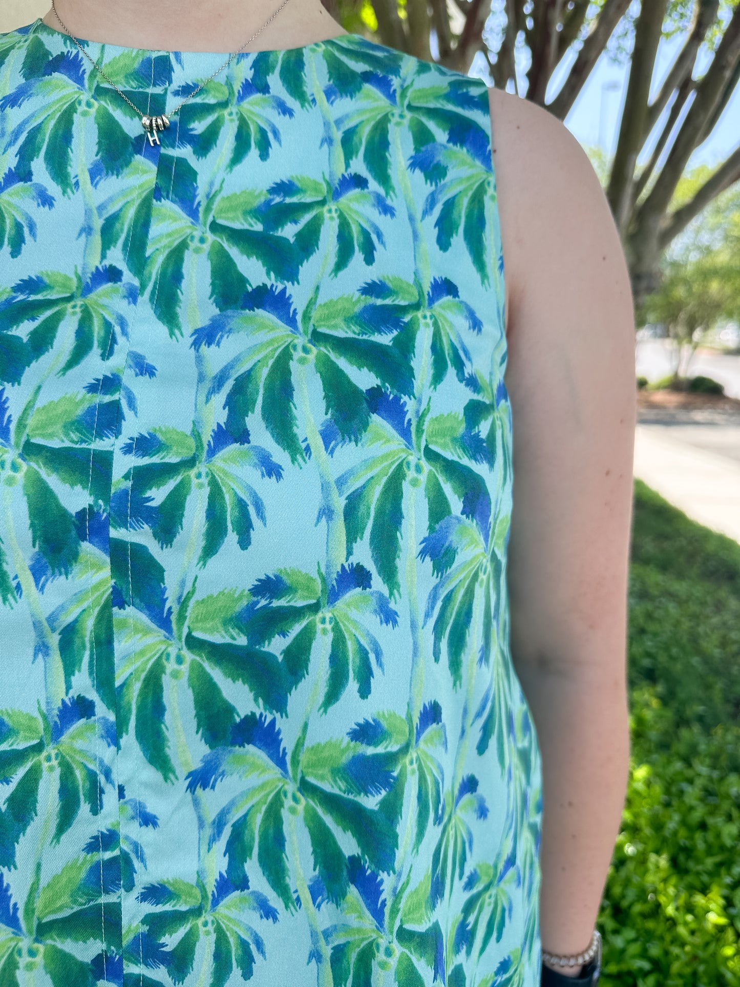 Tropical Trees Dress