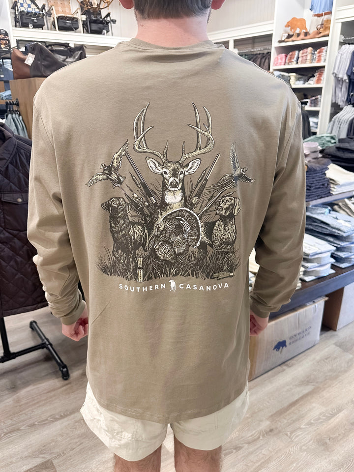 S. Casanova Sportsman Collection L/S T-Shirt