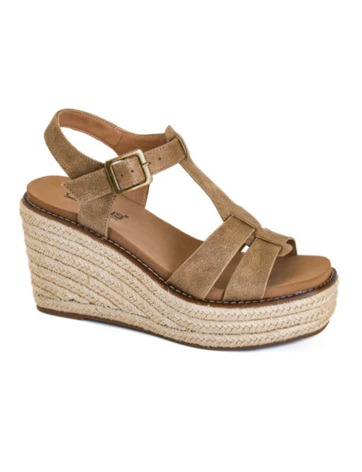 Corky’s Something’s Fishy Wedge - Taupe