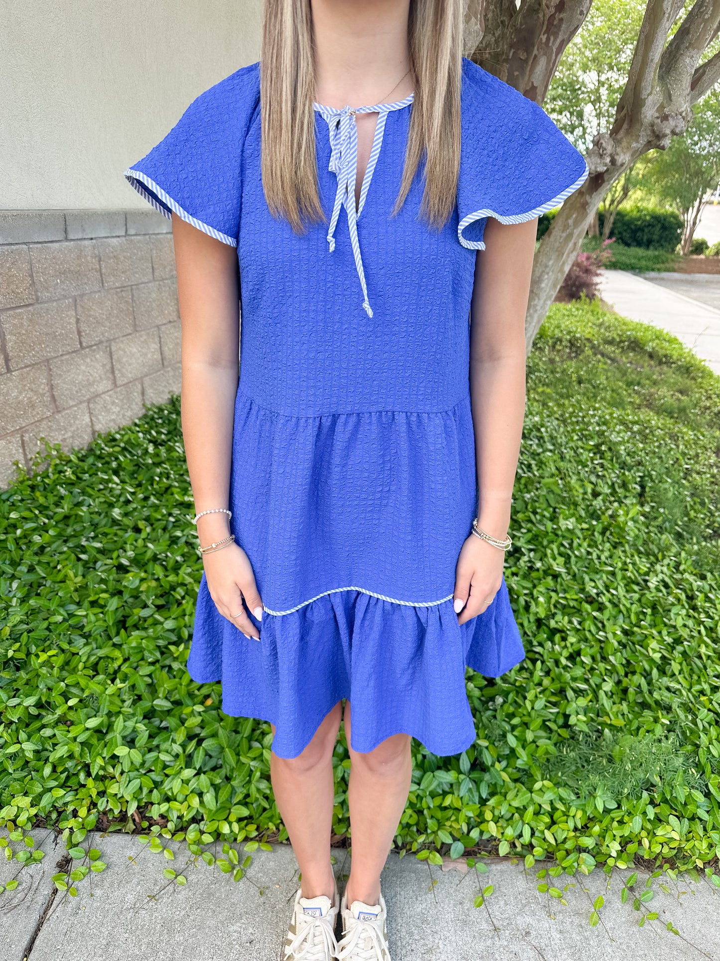 Lillian Dress - Blue