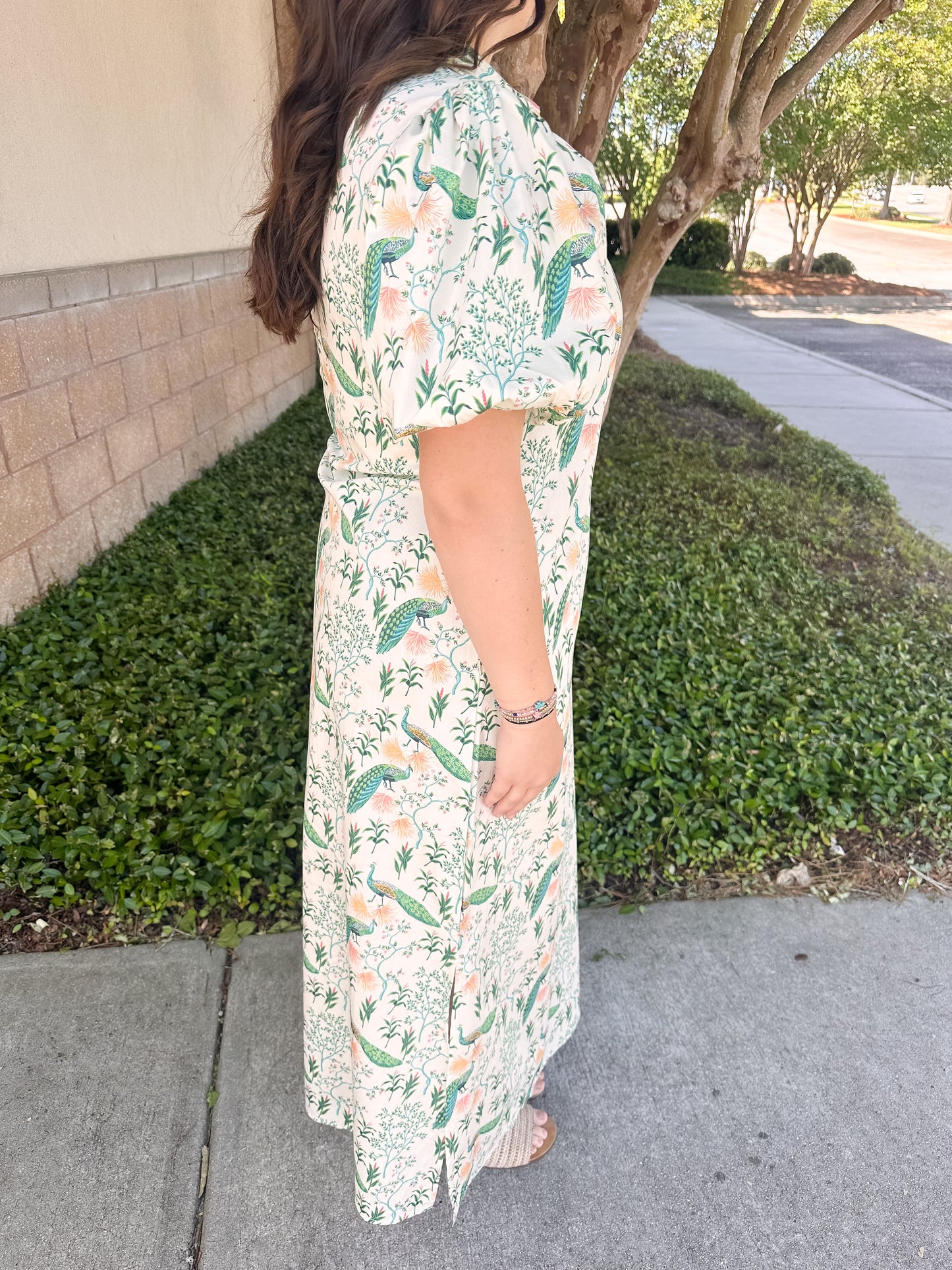 Presley Peacock Midi
