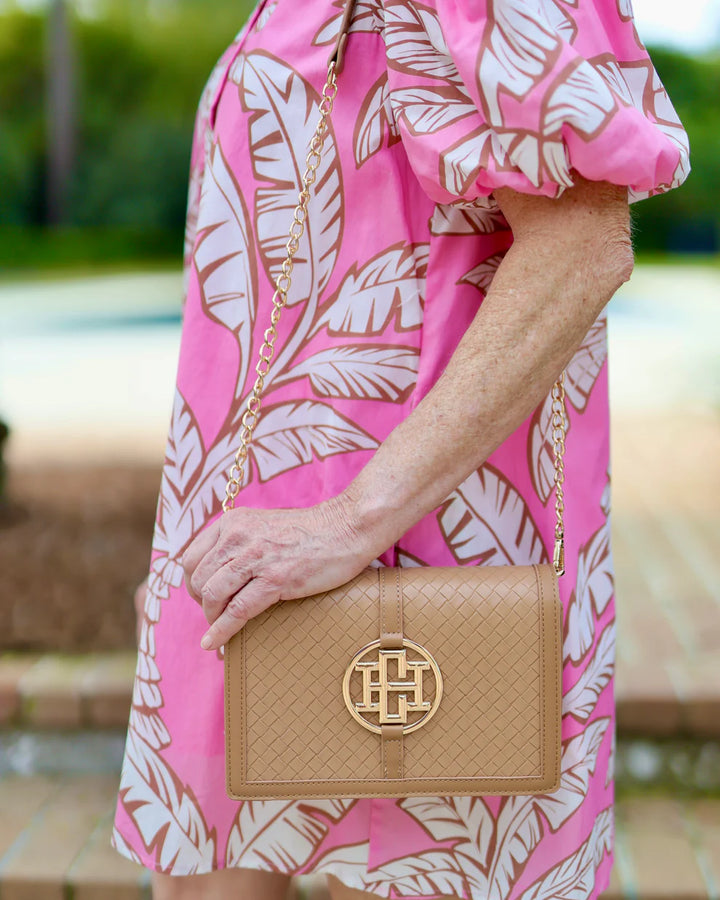 CH Cecilia Crossbody - Woven Tan