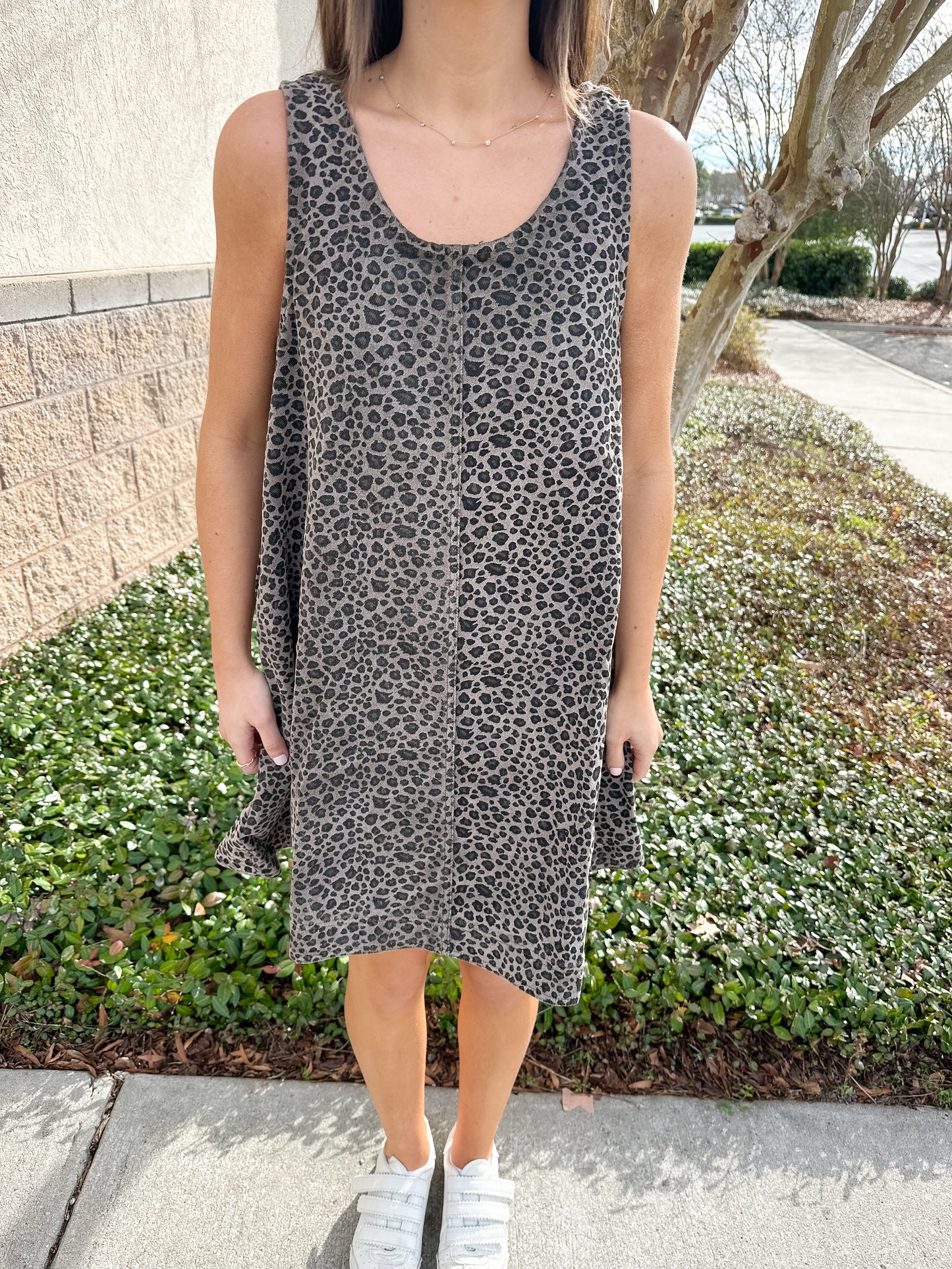 Leopard Girl Mini Dress