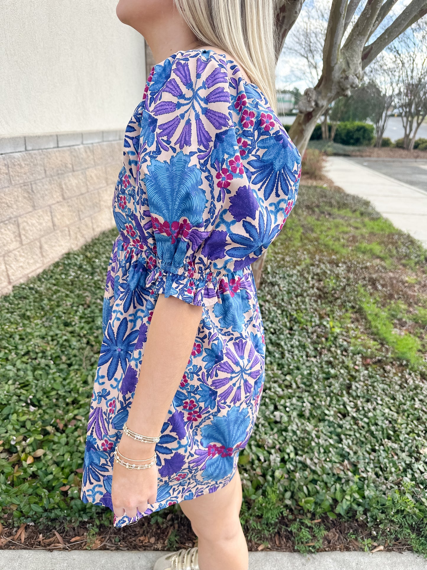 Indigo Garden Romper