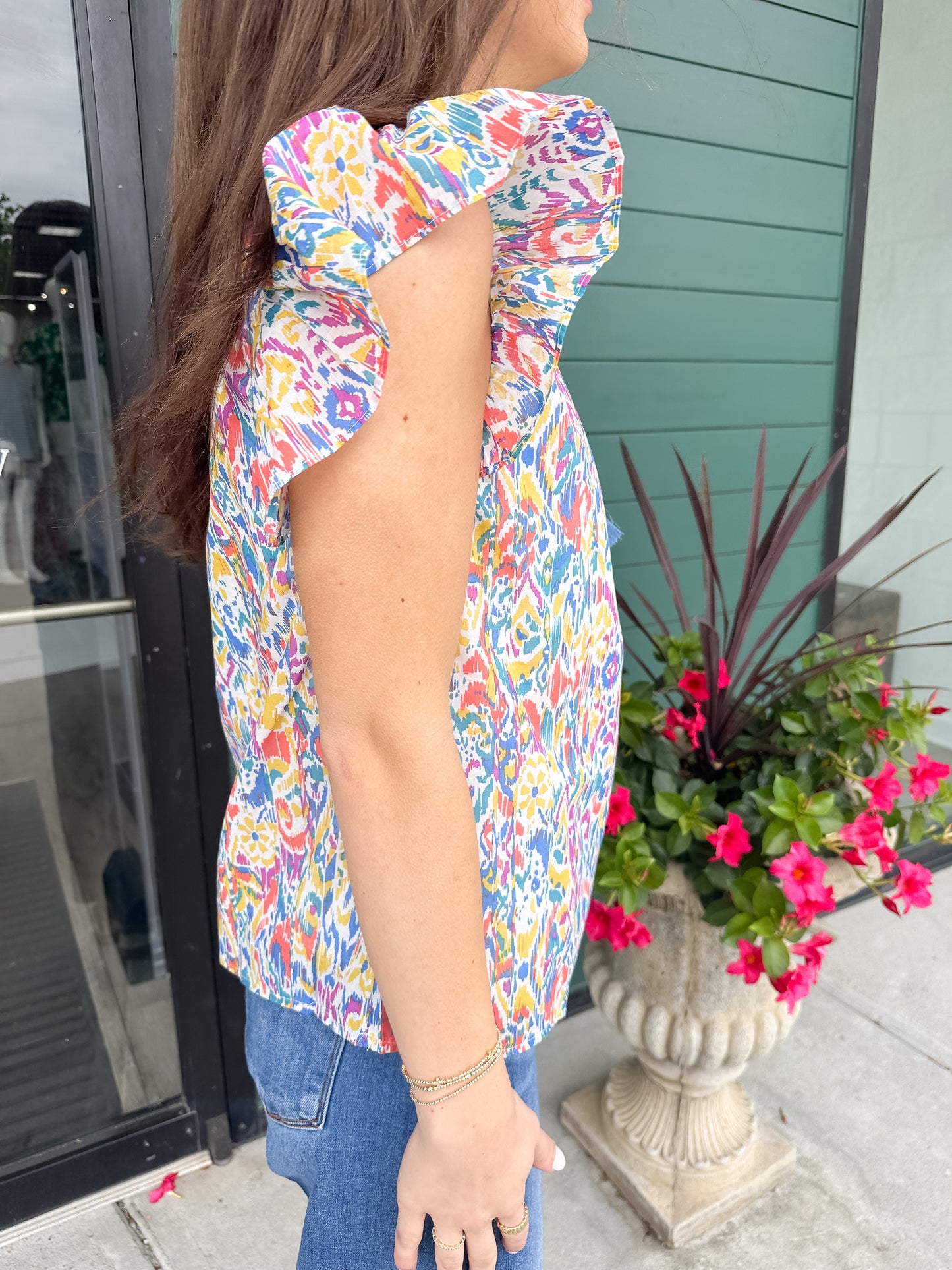 Malva Ruffle Top
