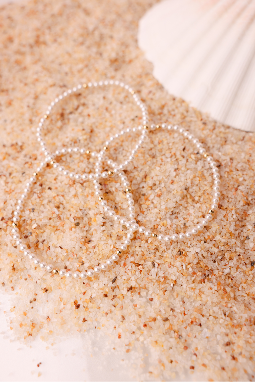 Lilly Pearl Bracelet in Gold: Standard 6.75 Inch