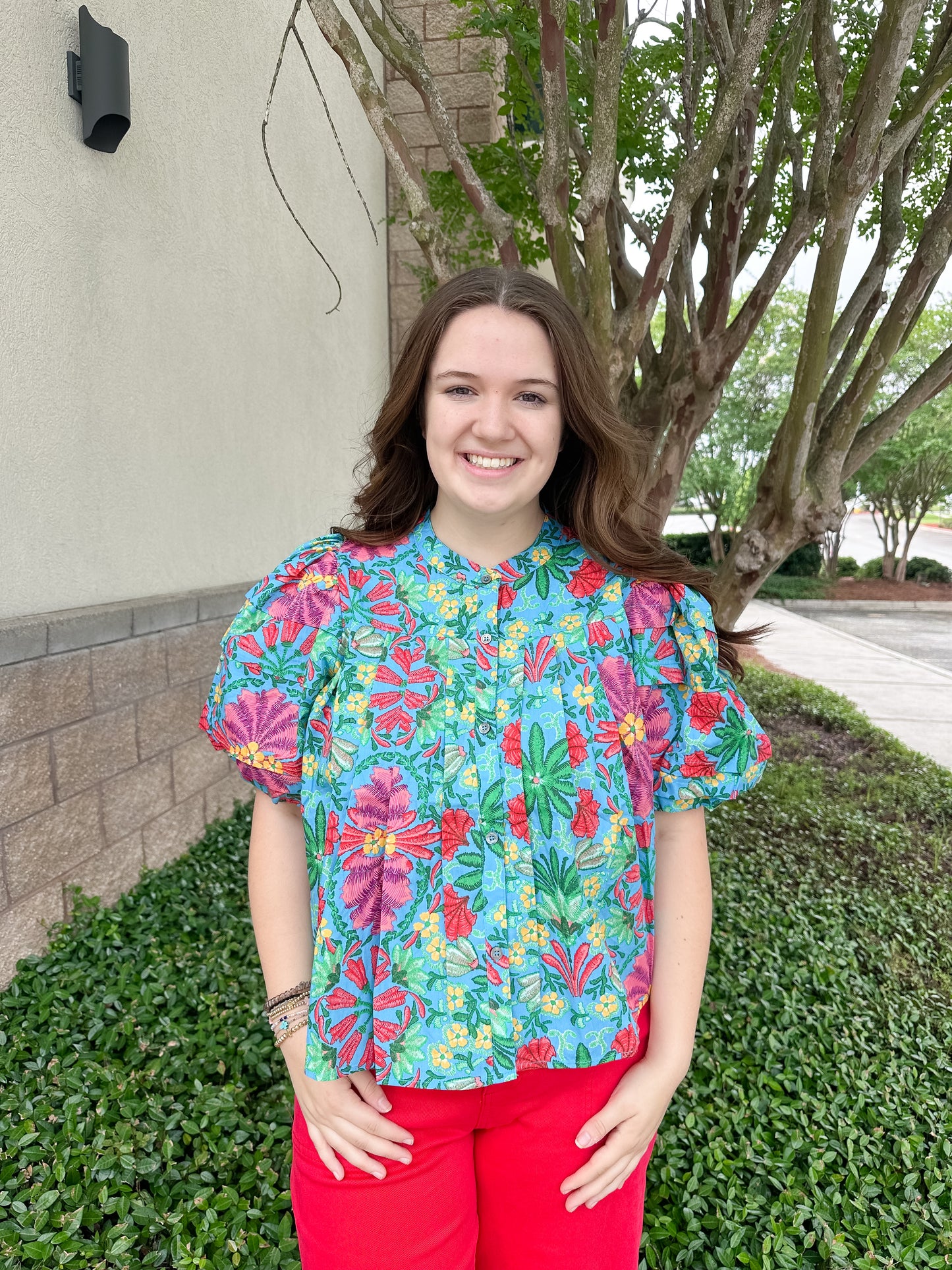 Jill Tropical Top