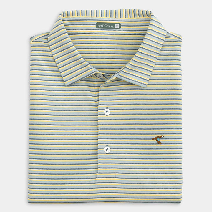 Genteal F25 Barstow Performance Polo - Sundew