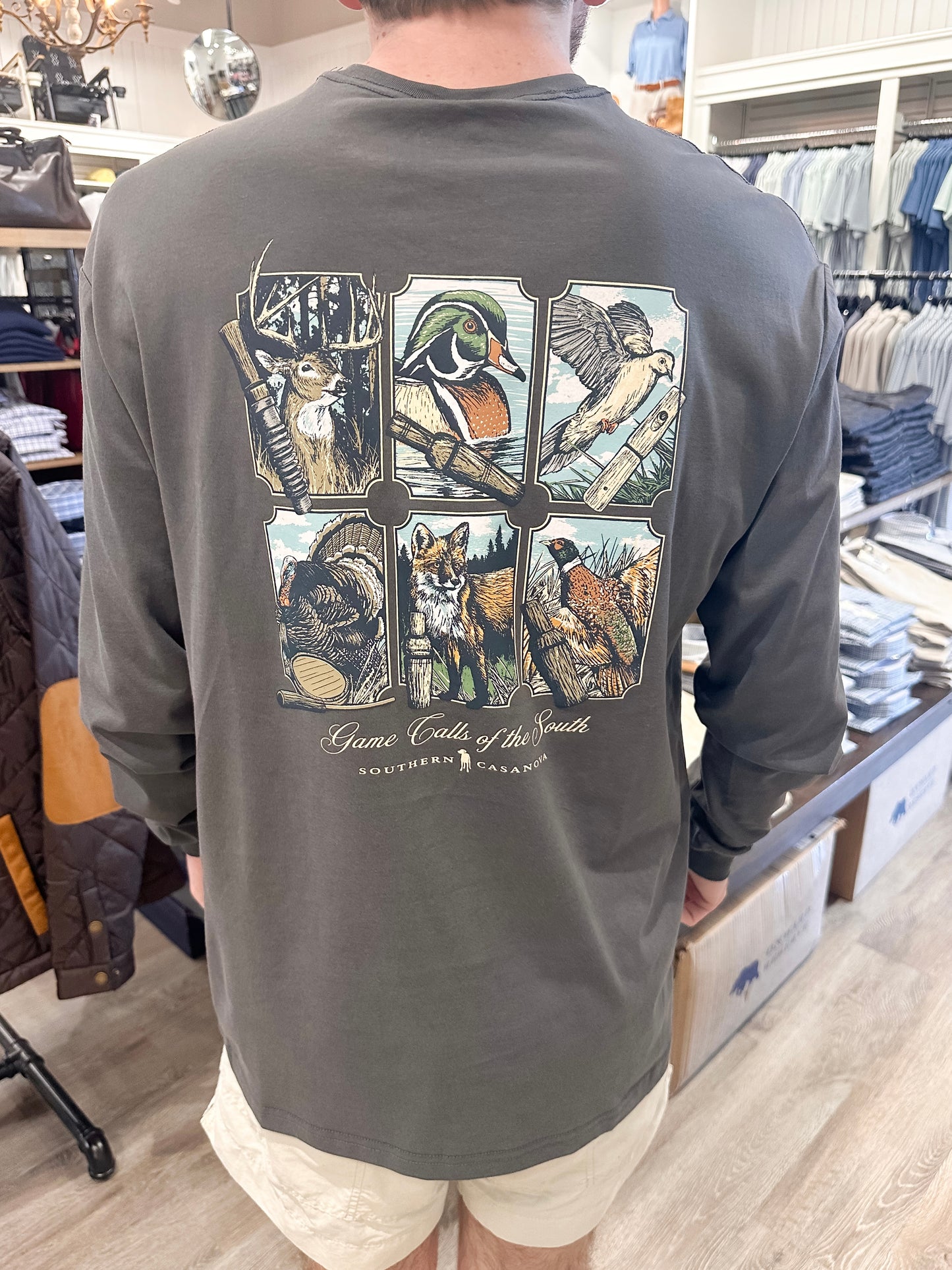 S. Casanova Game Calls Of The South L/S T-Shirt