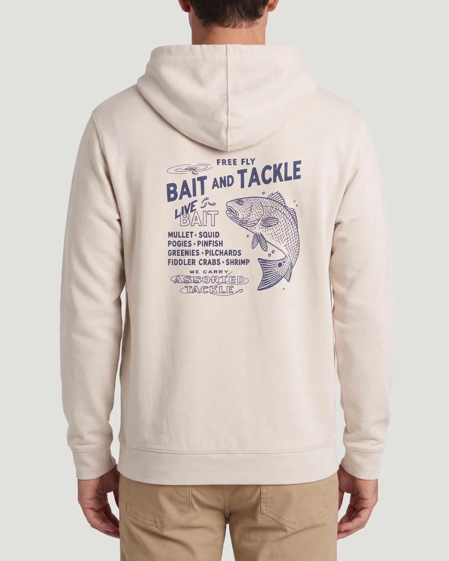 Free Fly Men’s Bait Shop Fleece Hoodie - French Oak
