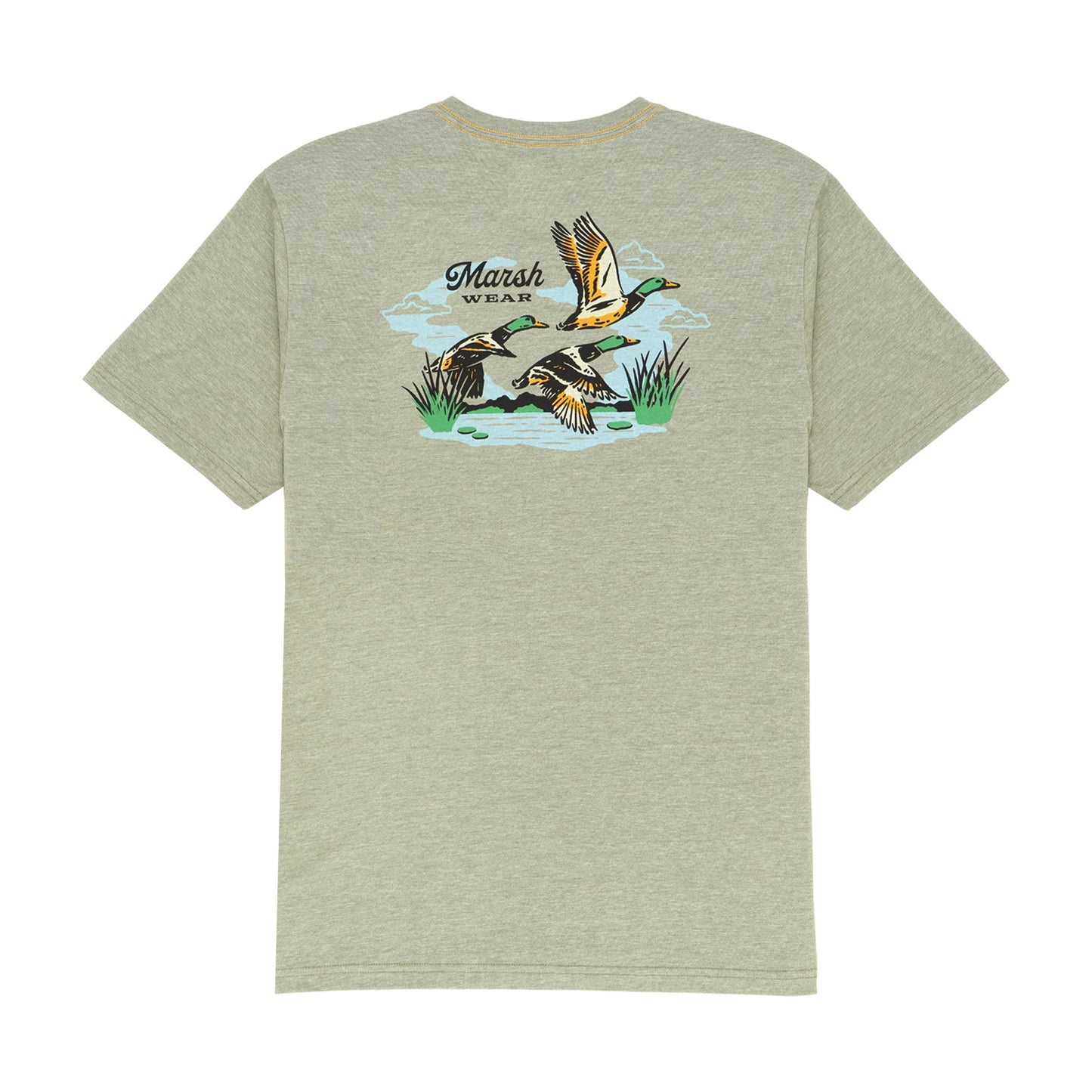 Marsh Wear Men’s S26 Paddling S/S T-Shirt - Fossil Heather